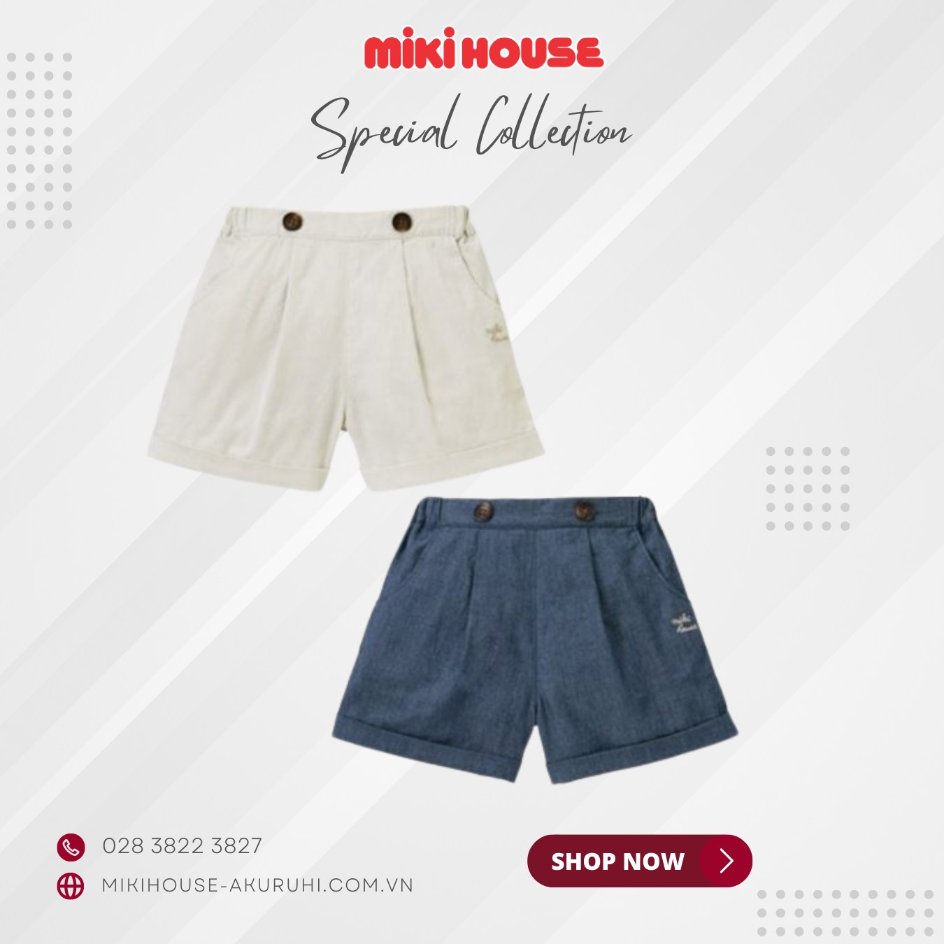 Quần đi học cho bé gái 2023 - MIKIHOUSE VIETNAM